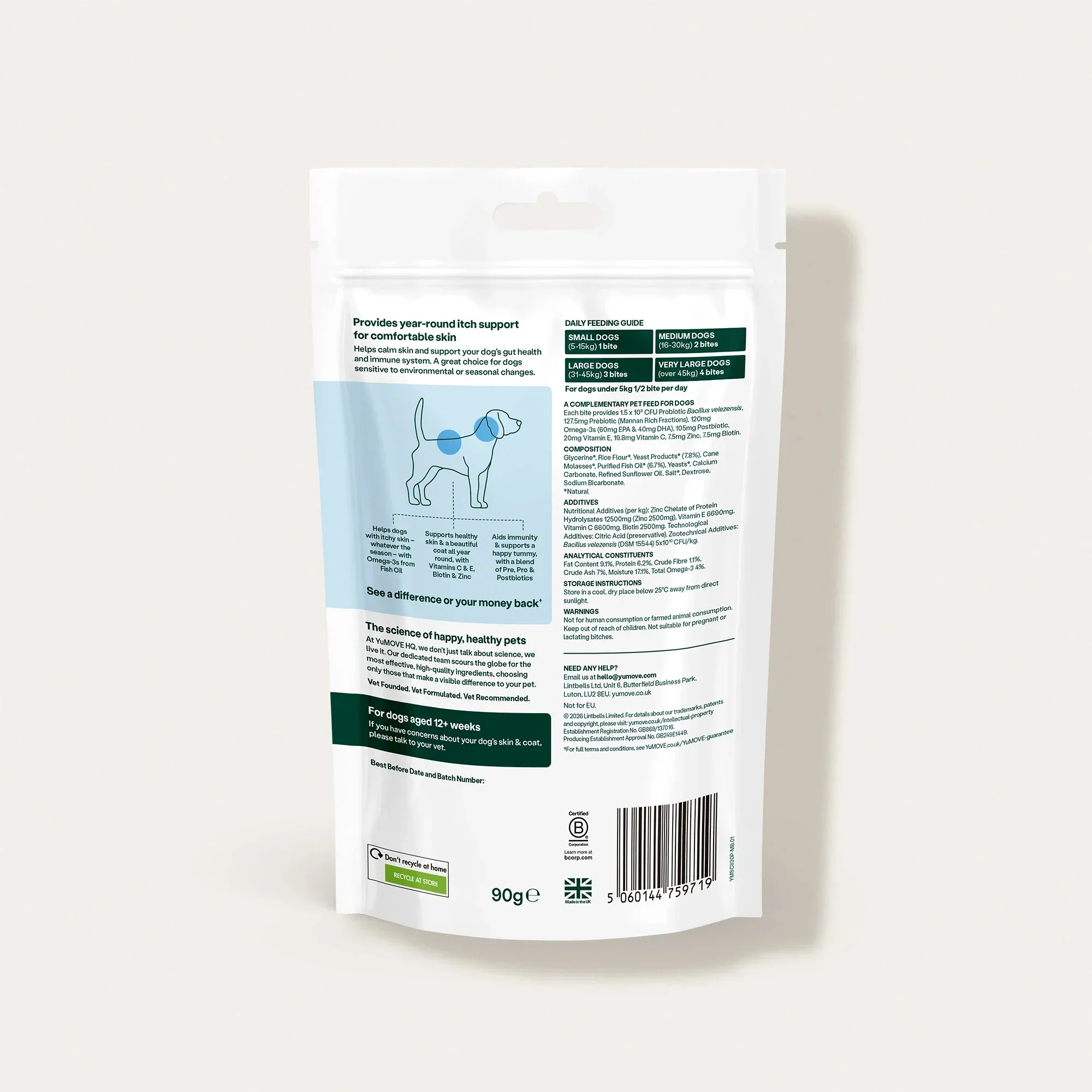Skin & Coat Support Itch & Immune for Dogs - Image 4